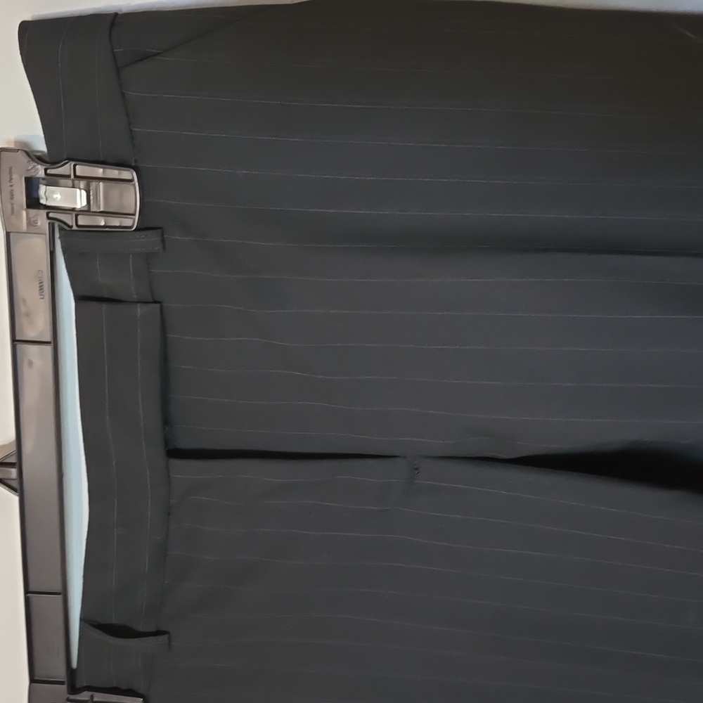Vintage Y2K Black pinstripe dress pants